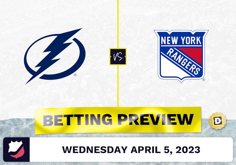 Lightning vs. Rangers Prediction and Odds - Apr 5, 2023