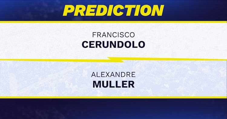 Francisco Cerundolo vs Alexandre Muller Tennis Prediction.