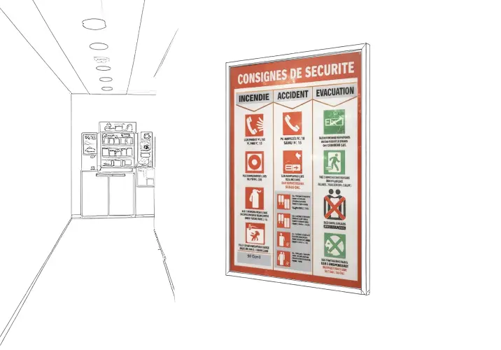 Impression affiche A1 pour affichage intérieur et extérieur