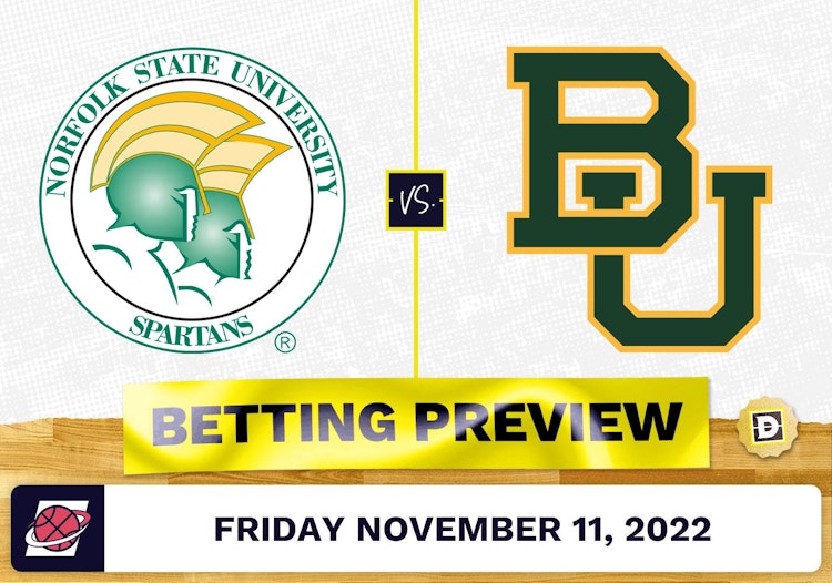 Norfolk State vs. Baylor CBB Prediction and Odds - Nov 11, 2022