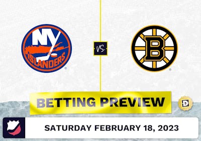 Islanders vs. Bruins Prediction and Odds - Feb 18, 2023