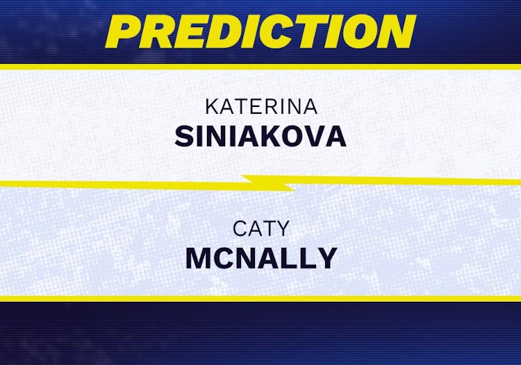 Katerina Siniakova vs Caty McNally Tennis Prediction.