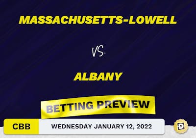 Massachusetts-Lowell vs. Albany CBB Predictions and Odds - Jan 12, 2022