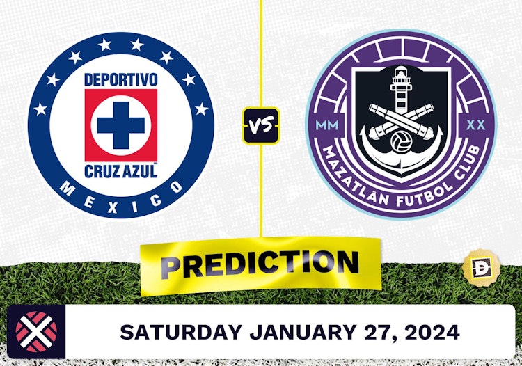 Cruz Azul vs. Mazatlan Prediction, Odds, Liga MX Picks [1/27/2024]