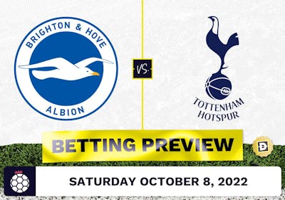 Brighton vs. Tottenham Prediction and Odds - Oct 8, 2022