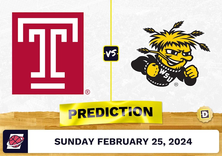 Temple vs. Wichita State Prediction, Odds, College Basketball Picks [2/25/2024]