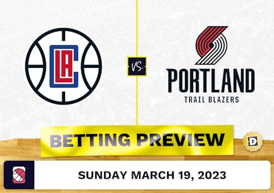 Clippers vs. Trail Blazers Prediction and Odds - Mar 19, 2023