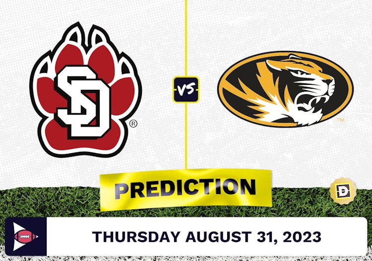 South Dakota vs. Missouri CFB Prediction and Odds - August 31, 2023