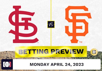 Cardinals vs. Giants Prediction and Odds - Apr 24, 2023