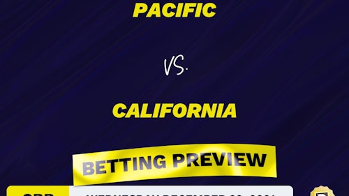 Pacific vs. California CBB Predictions and Odds - Dec 22, 2021