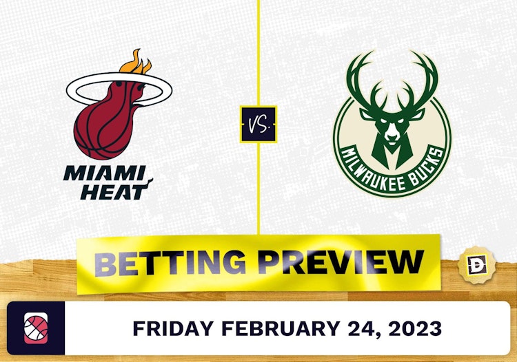 Heat vs. Bucks Prediction and Odds - Feb 24, 2023