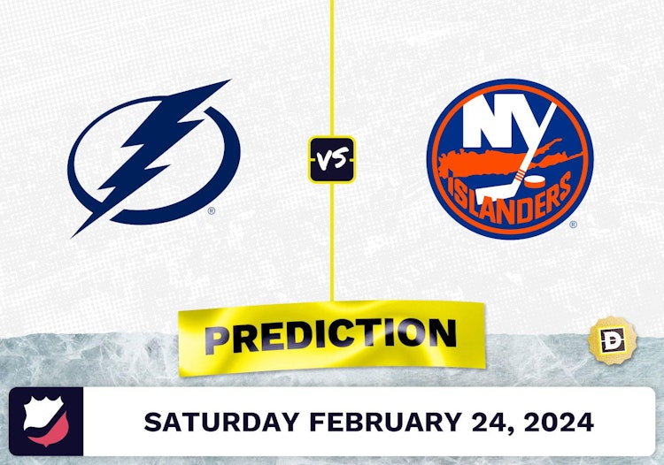 Tampa Bay Lightning vs. NY Islanders Prediction, Odds, NHL Picks [2/24/2024]