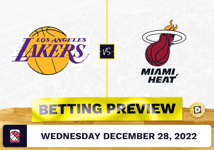 Lakers vs. Heat Prediction and Odds - Dec 28, 2022