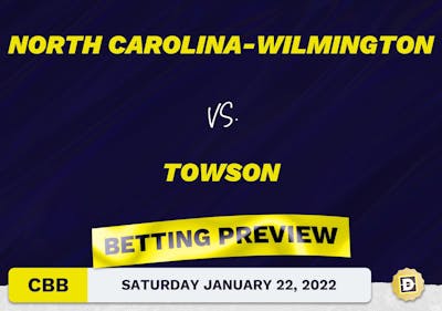 North Carolina-Wilmington vs. Towson CBB Predictions and Odds - Jan 22, 2022