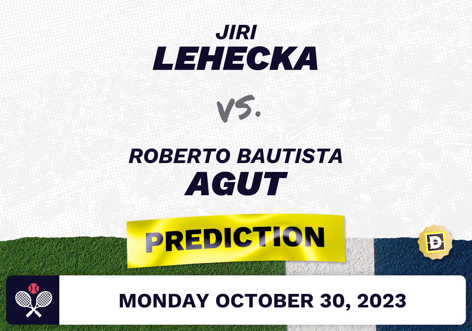 Jiri Lehecka Vs. Roberto Bautista Agut Prediction - ATP Paris 2023