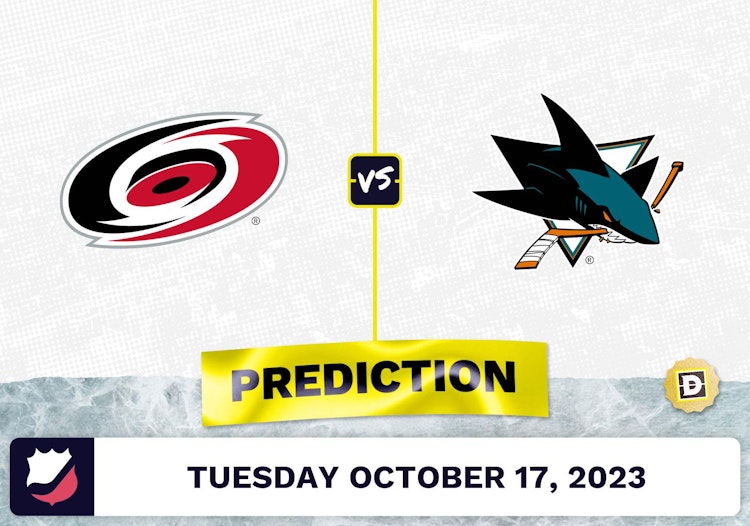 Hurricanes vs. Sharks Prediction and Odds - October 17, 2023