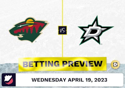 Wild vs. Stars Prediction and Odds - Apr 19, 2023