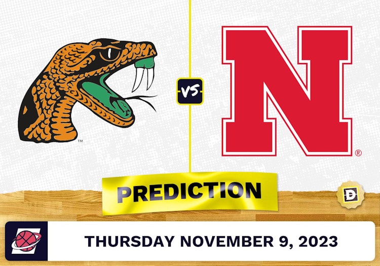 Florida A&M vs. Nebraska Basketball Prediction - November 9, 2023