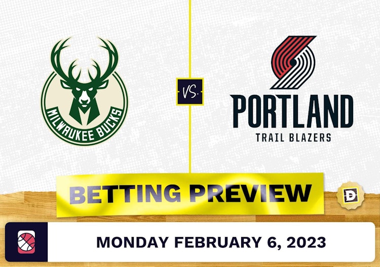 Bucks vs. Trail Blazers Prediction and Odds - Feb 6, 2023