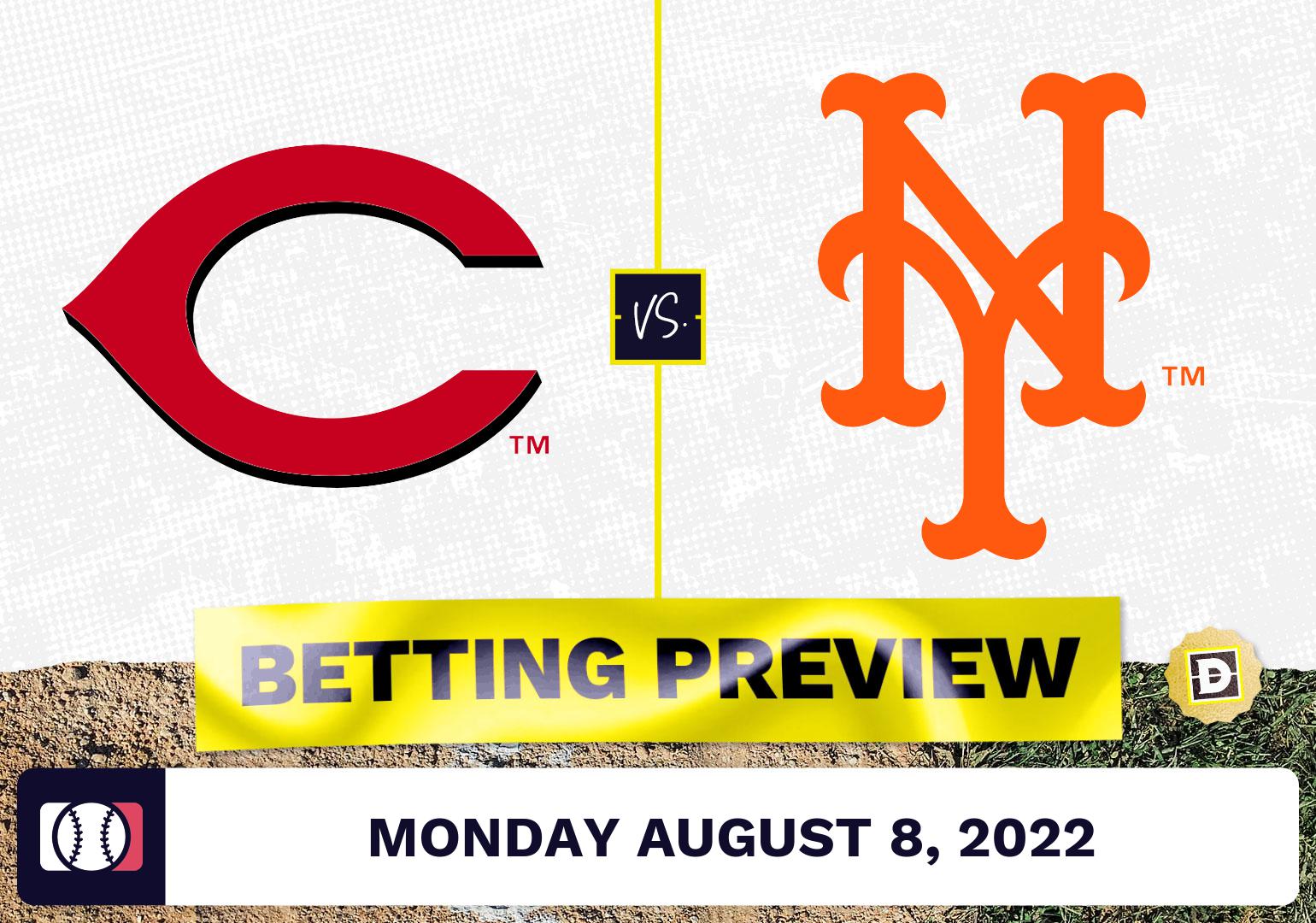 Reds vs. Mets Prediction and Odds - Aug 8, 2022
