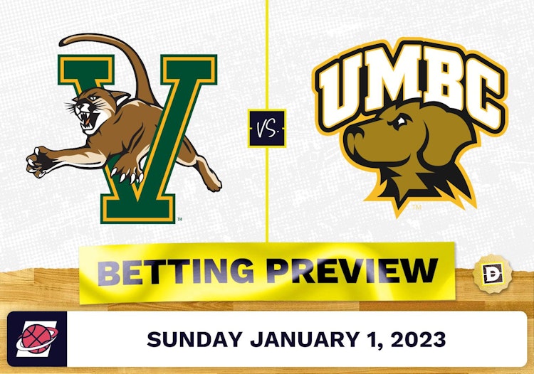 Vermont vs. UMBC CBB Prediction and Odds - Jan 1, 2023