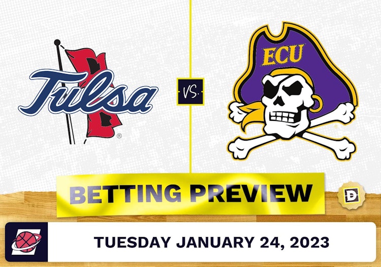 Tulsa vs. East Carolina CBB Prediction and Odds - Jan 24, 2023
