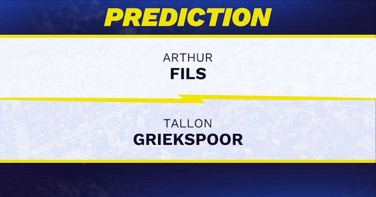 Arthur Fils vs Tallon Griekspoor Tennis Prediction.
