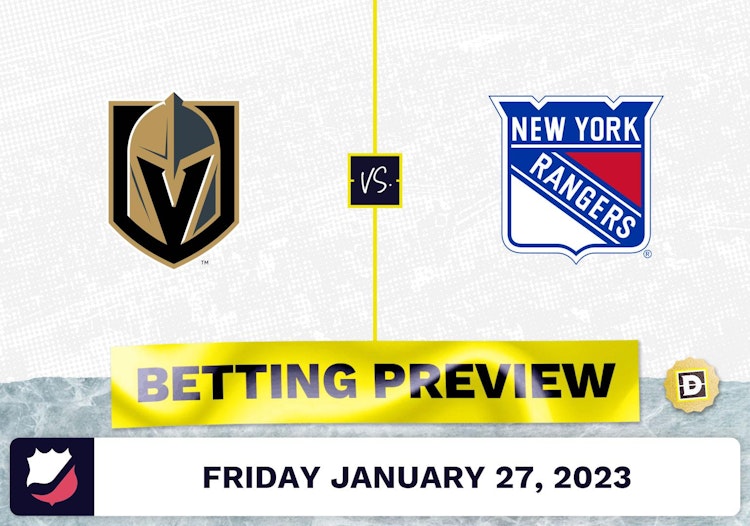 Golden Knights vs. Rangers Prediction and Odds - Jan 27, 2023