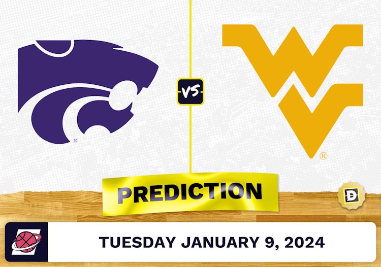 Kansas State vs. West Virginia Prediction, Odds, College Basketball Picks  [1/9/2024]