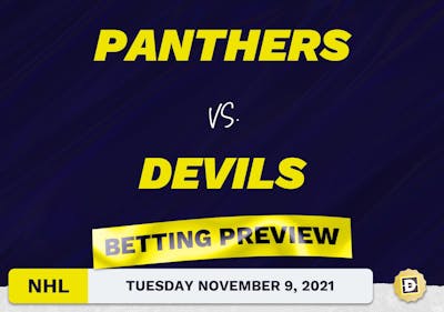 Panthers vs. Devils Predictions and Odds - Nov 9, 2021