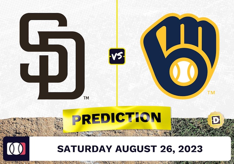 Padres vs. Brewers Prediction for MLB Saturday [8/26/2023]