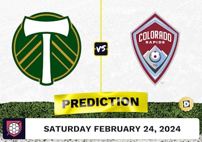 Portland Timbers vs. Colorado Rapids Prediction, Odds, MLS Picks [2/24/2024]