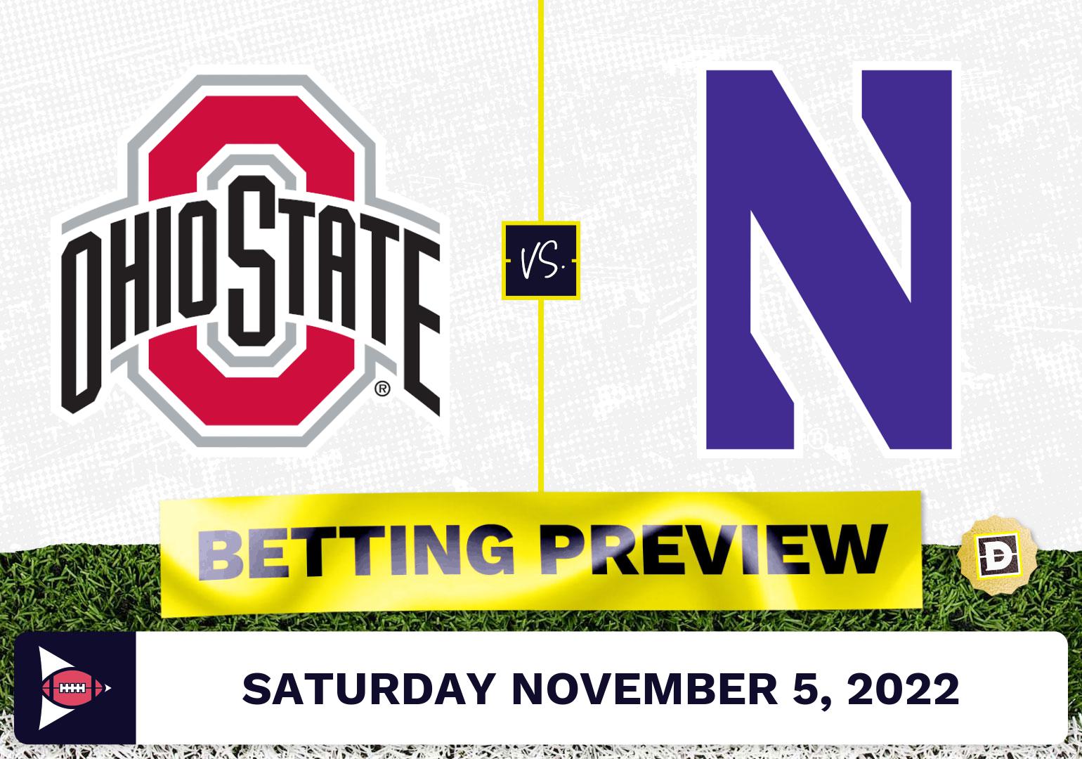 Ohio State vs. Northwestern CFB Prediction and Odds - Nov 5, 2022