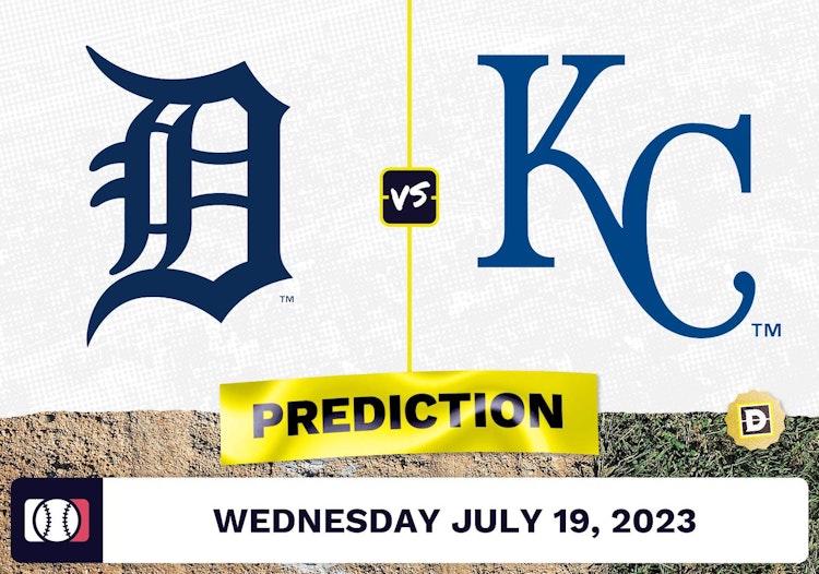 Tigers vs. Royals Prediction for MLB Wednesday [7/19/2023]