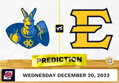 Kansas City vs. East Tennessee State Prediction, Odds, College Basketball Picks  [12/20/2023]