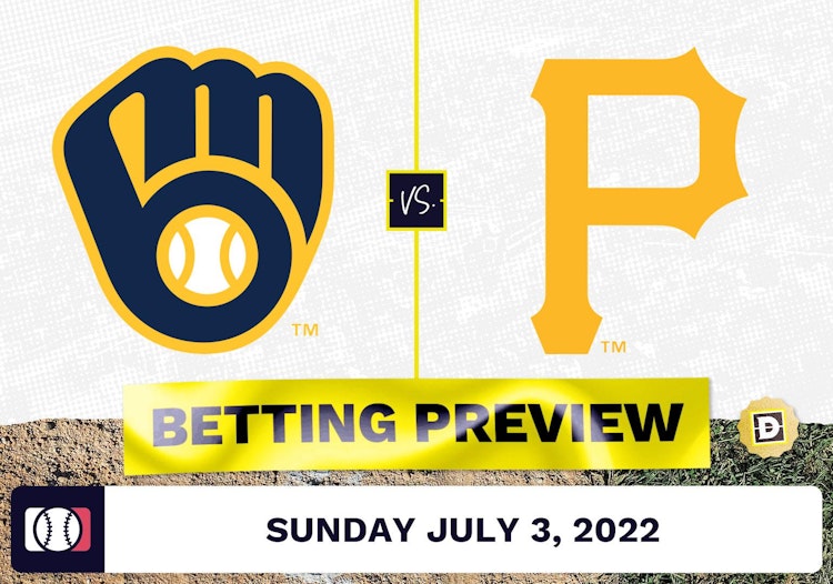 Brewers vs. Pirates Prediction and Odds - Jul 3, 2022