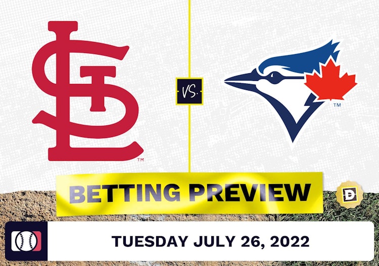 Cardinals vs. Blue Jays Prediction and Odds - Jul 26, 2022