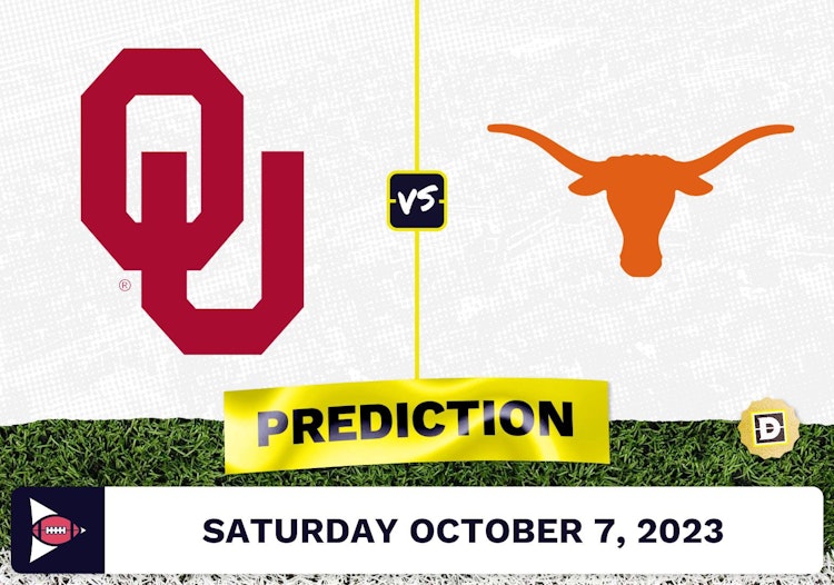 Oklahoma vs. Texas CFB Prediction and Odds - October 7, 2023