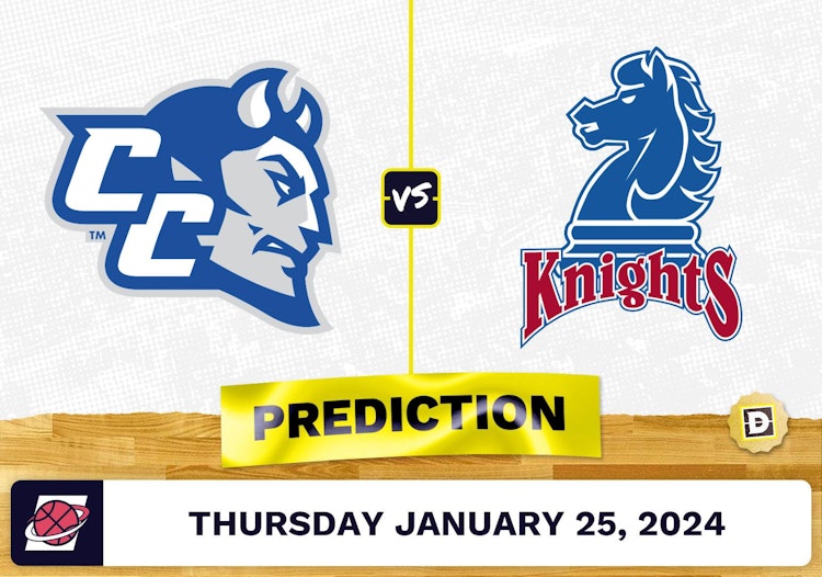 Central Connecticut State vs. Fairleigh Dickinson Prediction, Odds, College Basketball Picks [1/25/2024]
