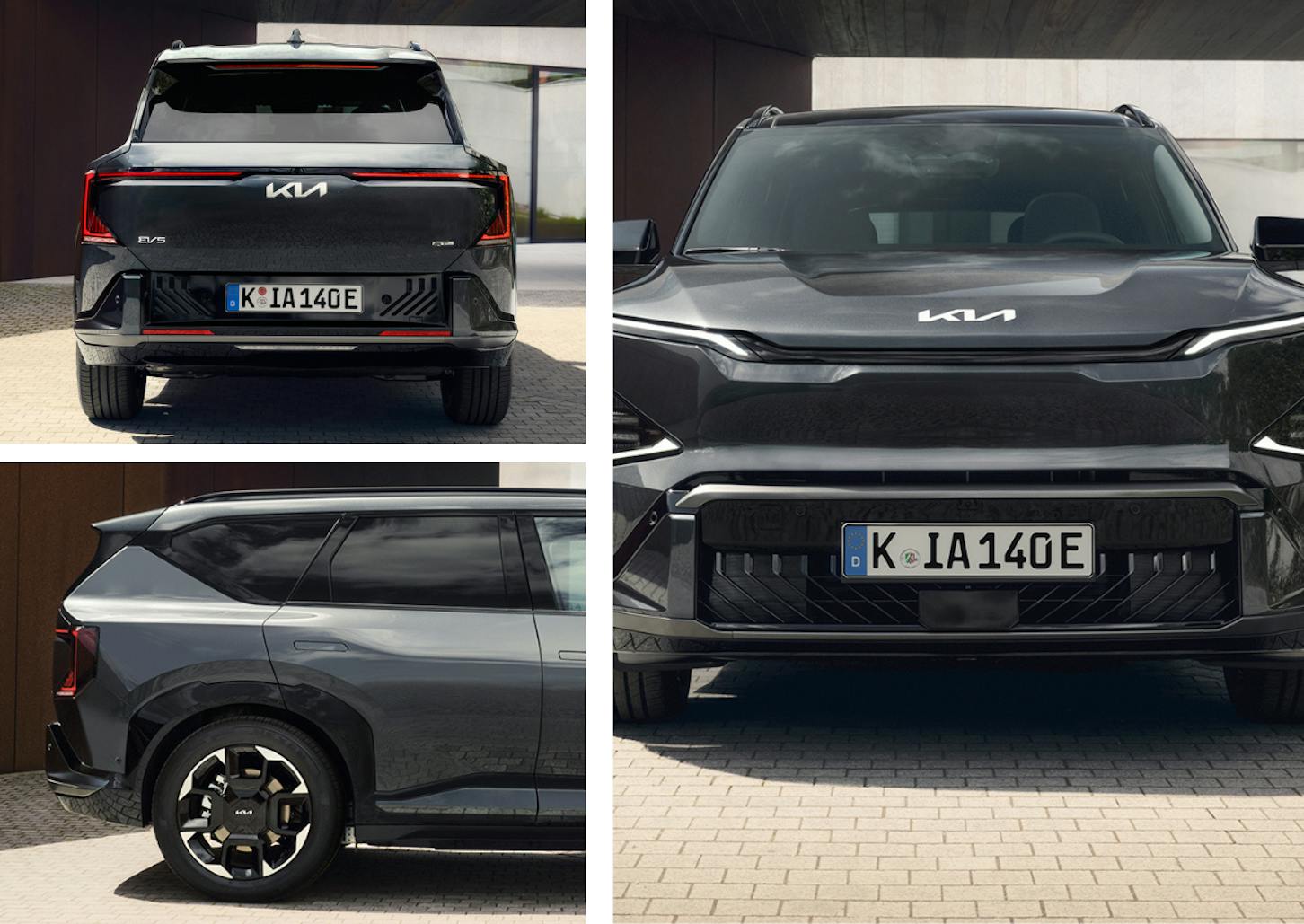 Das Exterieur des Kia EV5