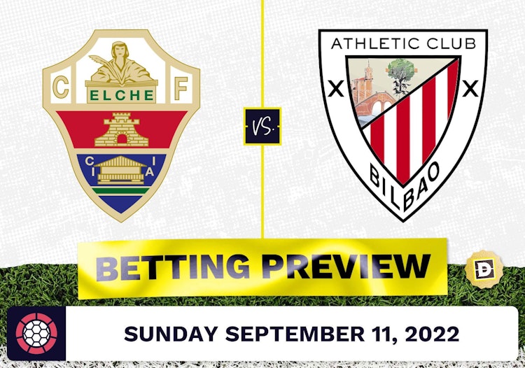 Elche vs. Athletic Bilbao Prediction and Odds - Sep 11, 2022