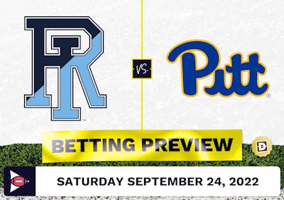Rhode Island vs. Pittsburgh CFB Prediction and Odds - Sep 24, 2022