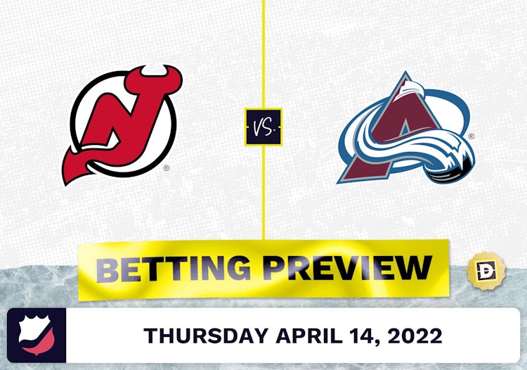 Devils vs. Avalanche Prediction and Odds - Apr 14, 2022