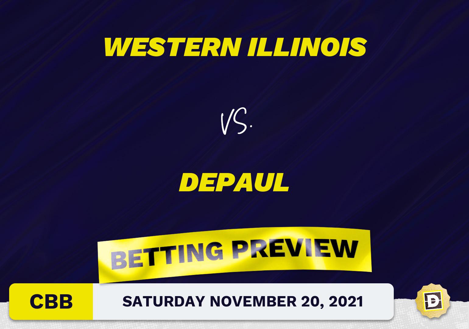 Western Illinois vs. DePaul CBB Predictions and Odds - Nov 20, 2021