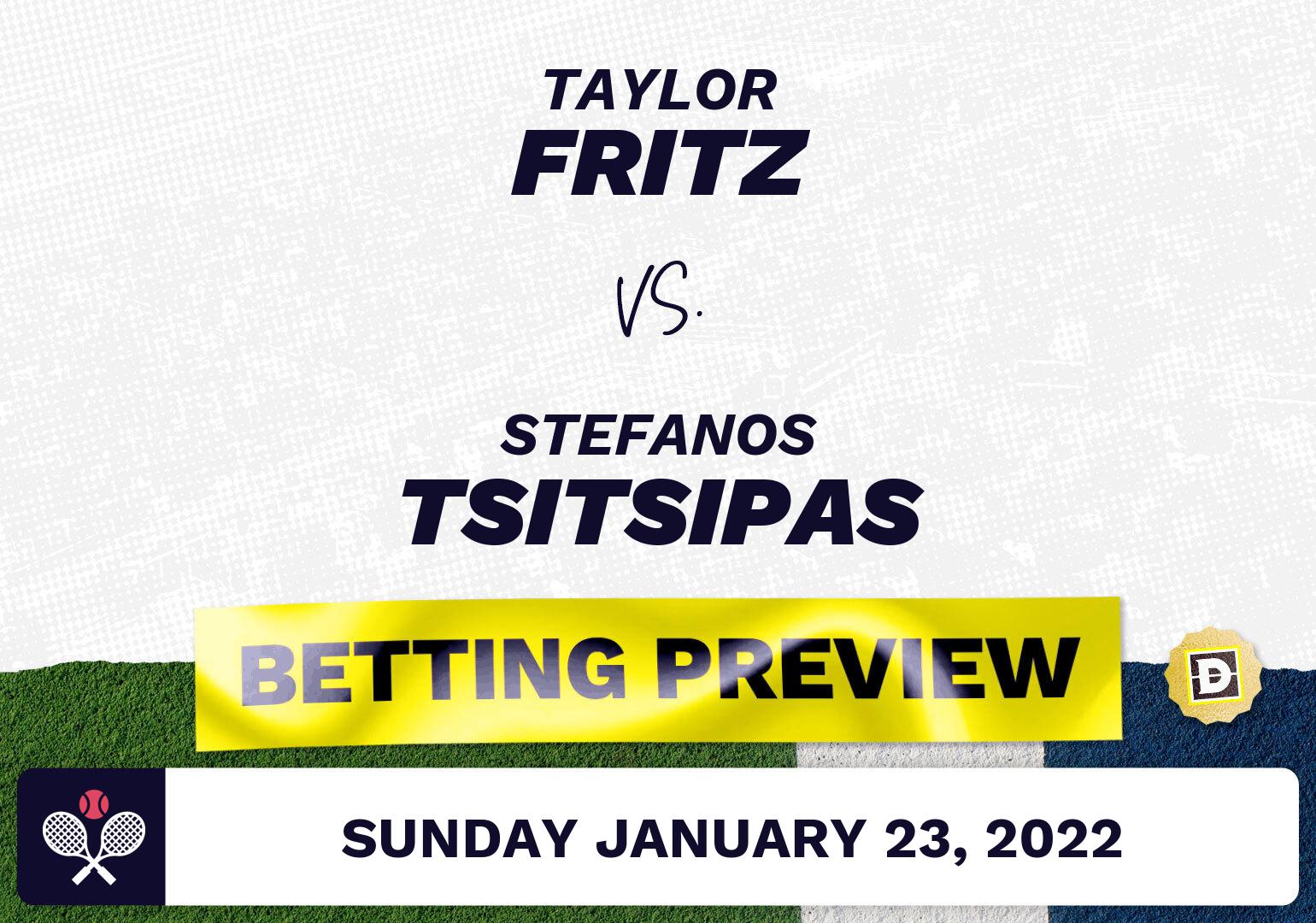Taylor Fritz vs. Stefanos Tsitsipas Predictions - Jan 24, 2022
