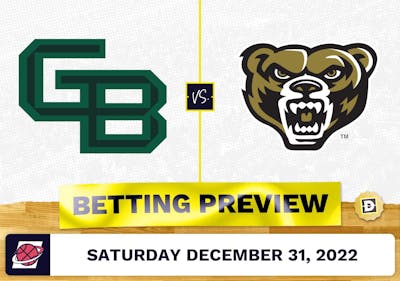Green Bay vs. Oakland CBB Prediction and Odds - Dec 31, 2022