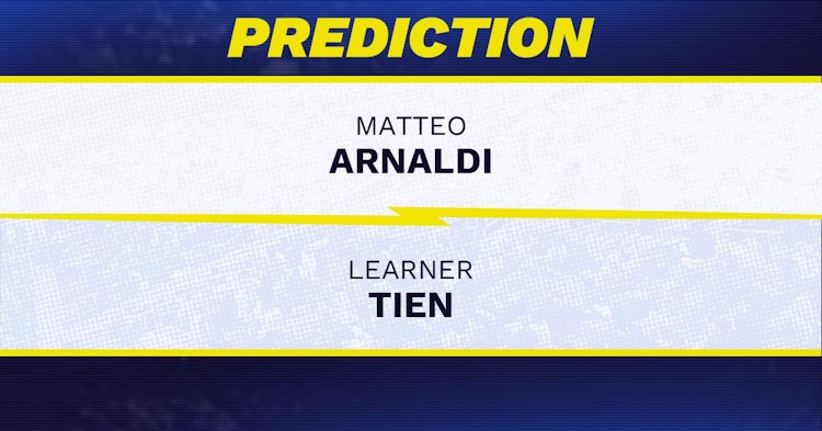 Matteo Arnaldi vs Learner Tien Tennis Prediction.