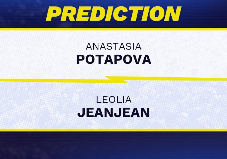 Anastasia Potapova takes on Leolia Jeanjean in US Open 2026 action.
