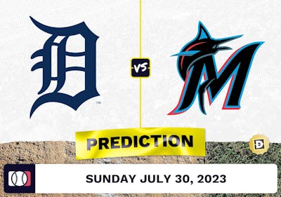 Tigers vs. Marlins Prediction for MLB Sunday [7/30/2023]