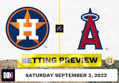 Astros vs. Angels Prediction and Odds - Sep 3, 2022